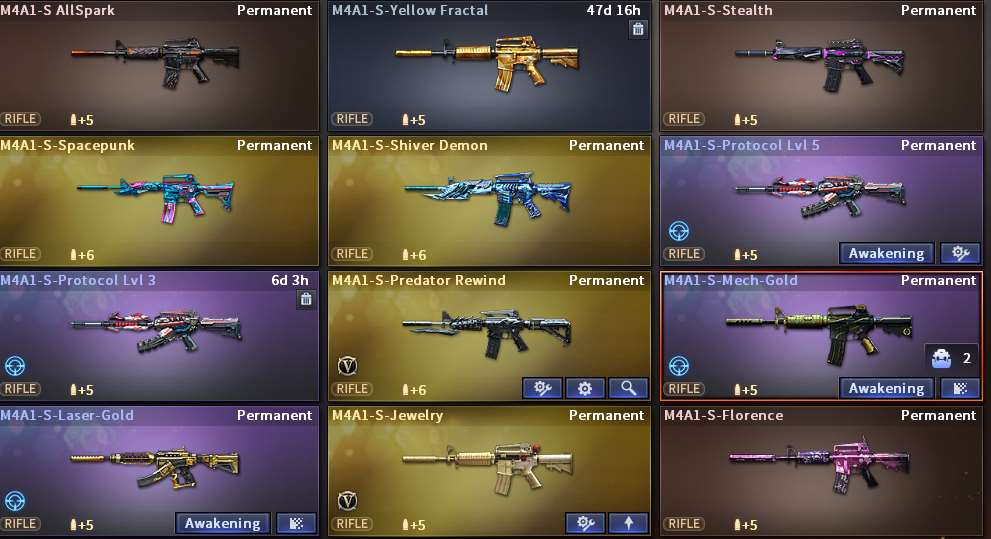 Game account sale CrossFire